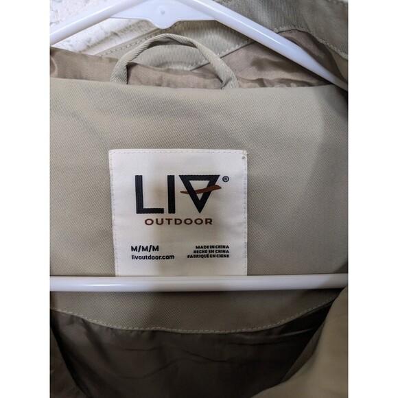 LiV Outdoor Women Medium Wind proof Water Repellent Softshell Green Jacket Coat - Picture 5 of 7